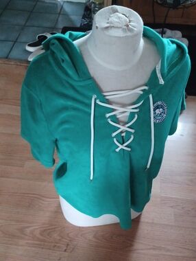 Ivory Ella Hooded Top